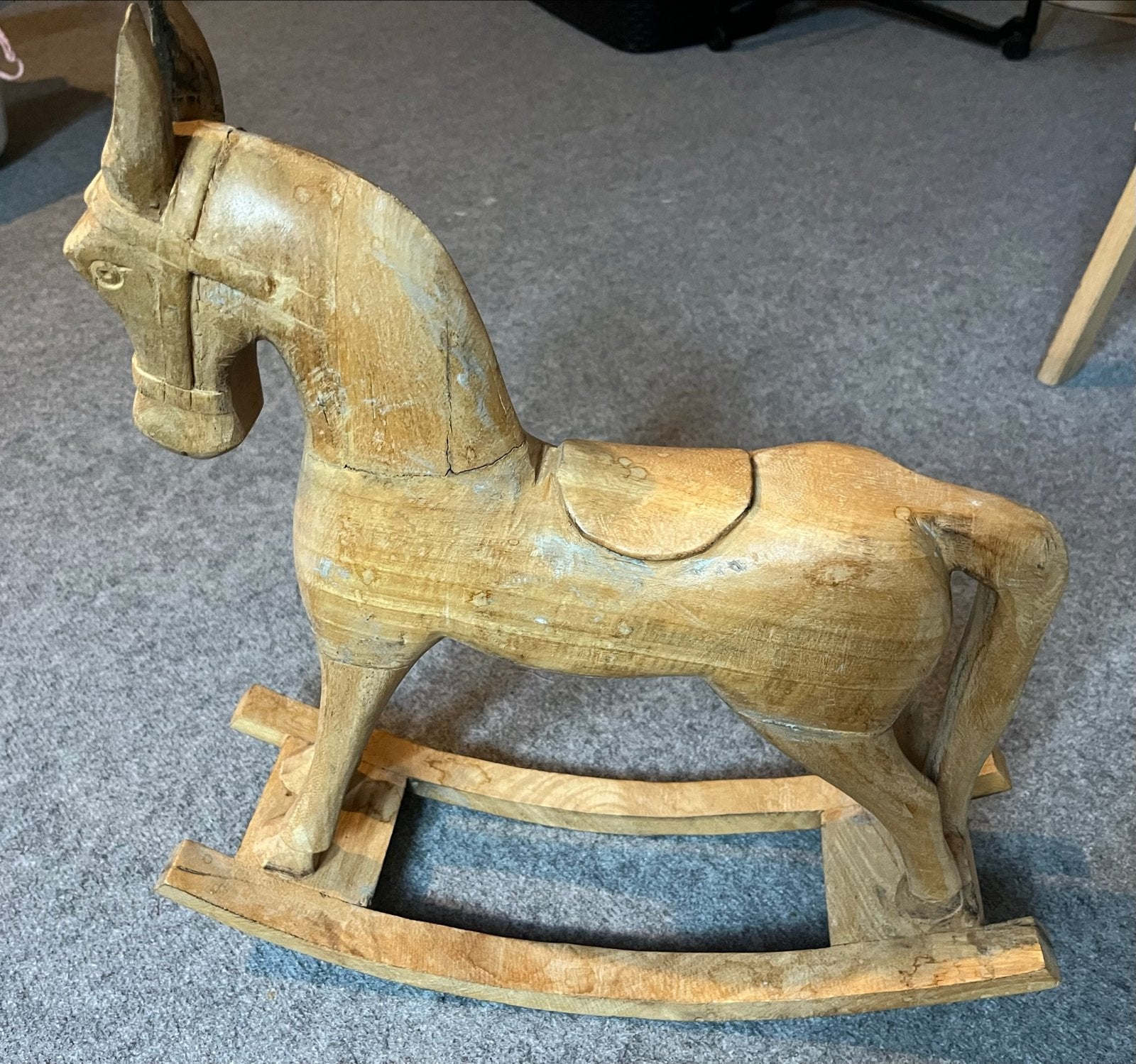 Houten paard 40 cm hoog (decoratie), Ophalen, Gebruikt, Overige typen