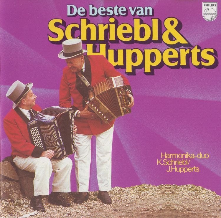 cd van Schriebl & Hupperts - De Beste van, Verzenden, Zo goed als nieuw, Levenslied of Smartlap