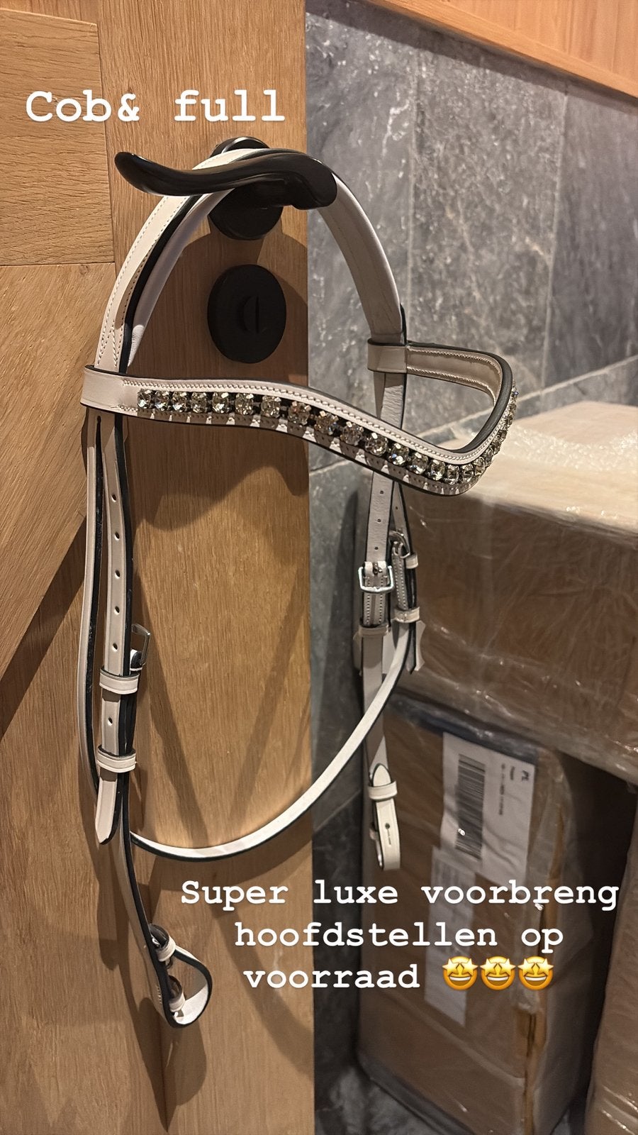Nieuw voorbreng hoofdstel met glitter frontiem, Dieren en Toebehoren, Paarden en Pony's | Hoofdstellen en Tuigage, Hoofdstel, Overige disciplines
