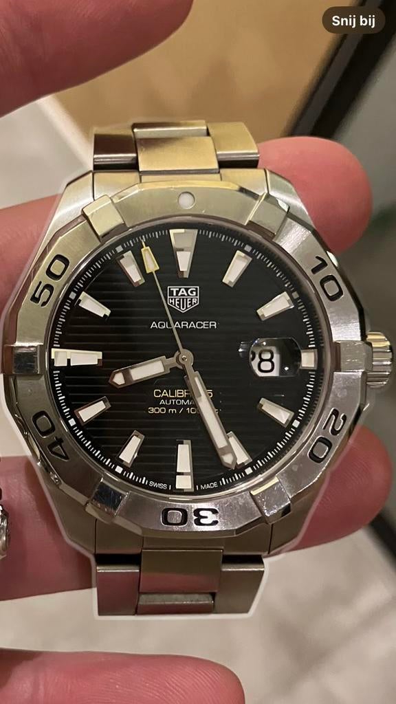 Tag heuer horloge, Ophalen of Verzenden, Gebruikt, Staal, TAG Heuer