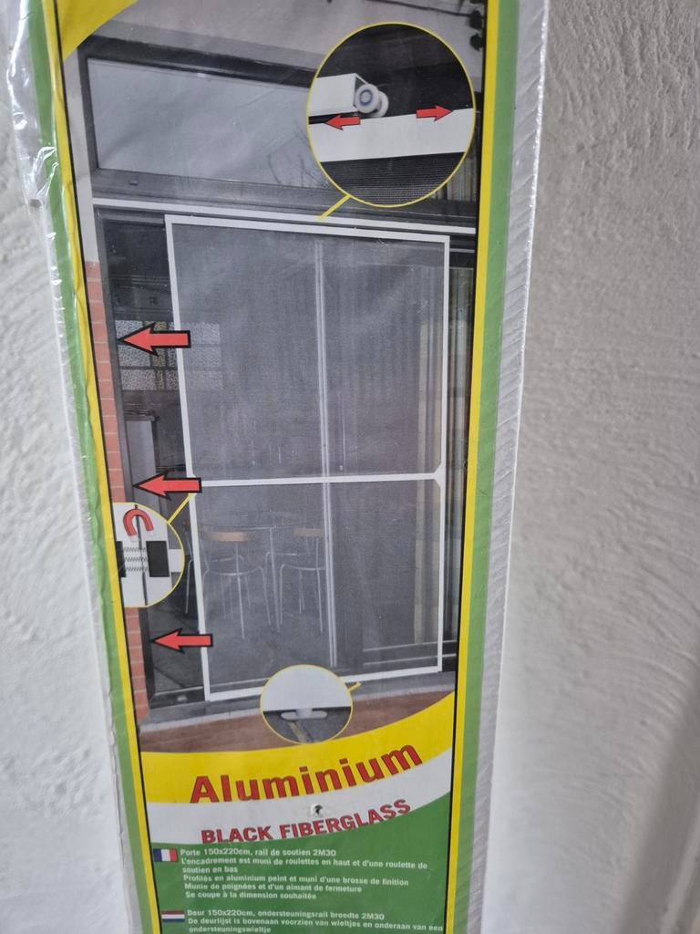 Confortex veranda insectscherm 150 x 220cm, Doe-het-zelf en Verbouw, Deuren en Horren, Ophalen of Verzenden, Nieuw
