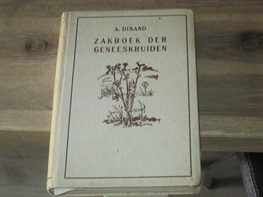 A. Dinand zakboek der geneeskruiden (uitgave 1933), Ophalen of Verzenden, Zo goed als nieuw