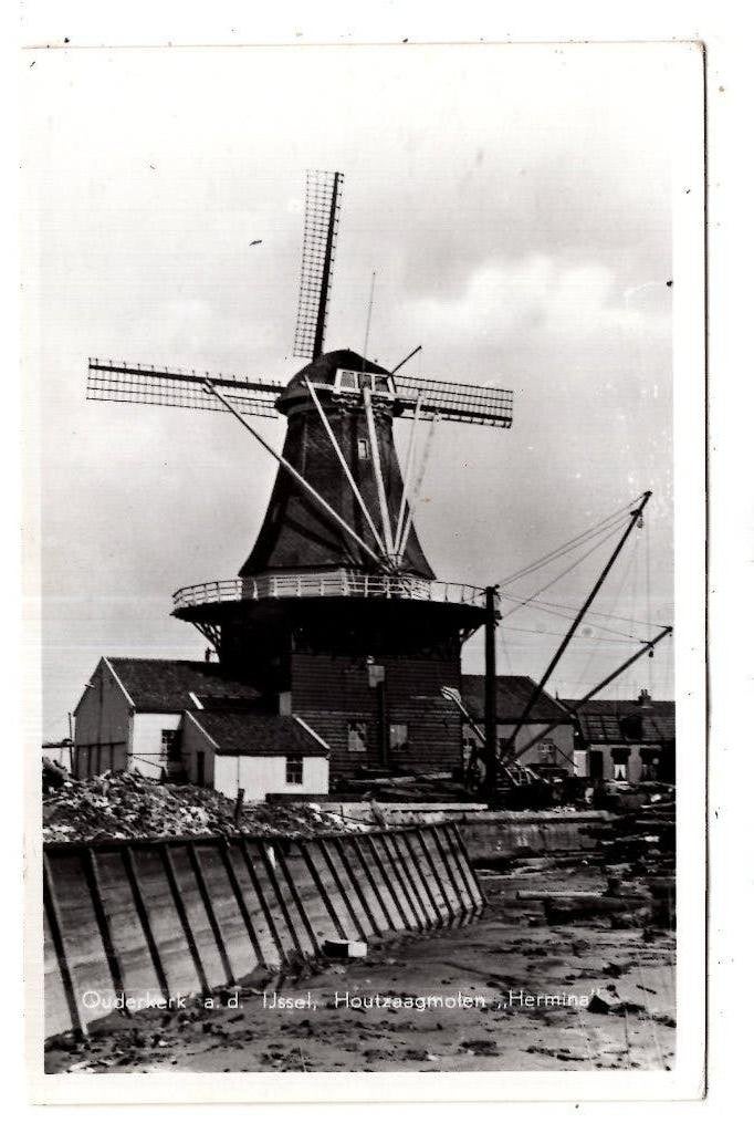 Ouderkerk Molen  Hermina, Verzenden, 1940 tot 1960, Ongelopen, Zuid-Holland
