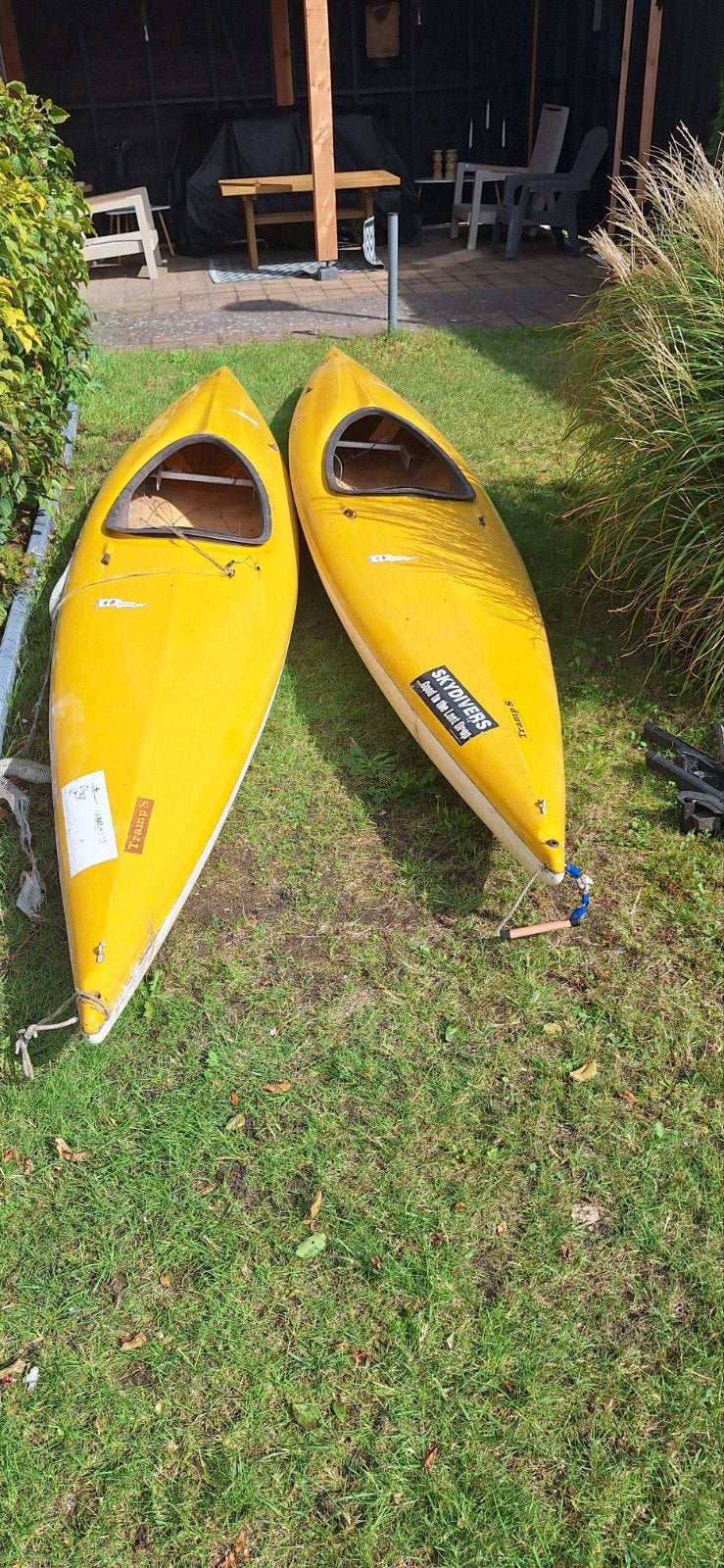 Twee gebruikte kano's - Klepper en Tramp S, Watersport en Boten, Ophalen, Gebruikt, Eén persoon, Kajak