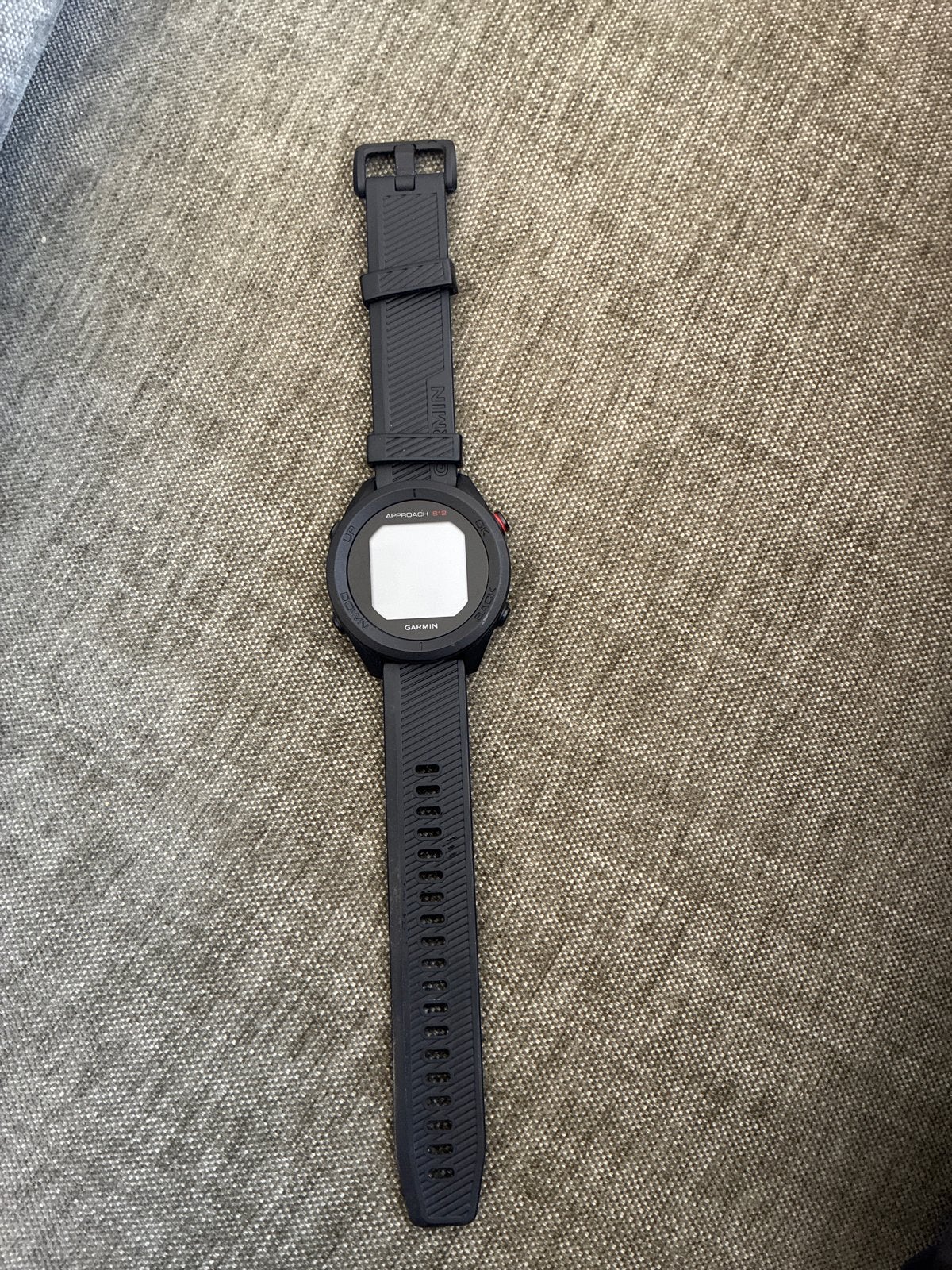 Garmin Approach S12 GPS Golfhorloge, Afstand, Zwart, Ophalen of Verzenden, Zo goed als nieuw
