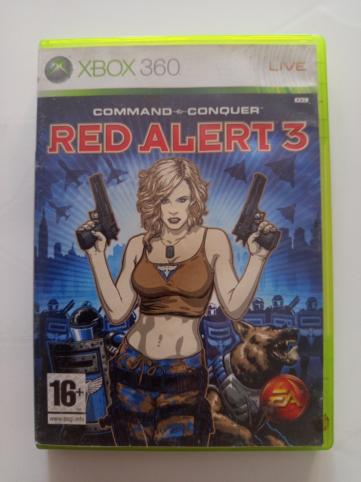 Red Alert 3 Xbox 360, Spelcomputers en Games, Gebruikt, Vanaf 18 jaar, Shooter, Verzenden