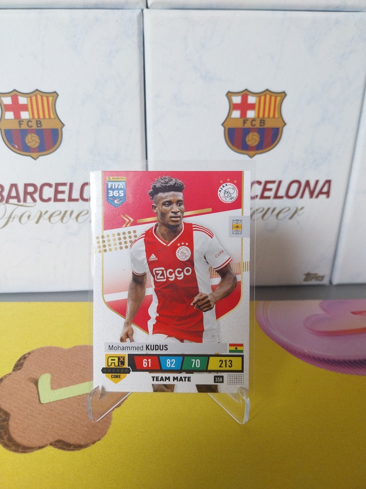 Mohamed Kudus Panini Adrenalyn 2023, Ophalen of Verzenden, Zo goed als nieuw, Plaatje