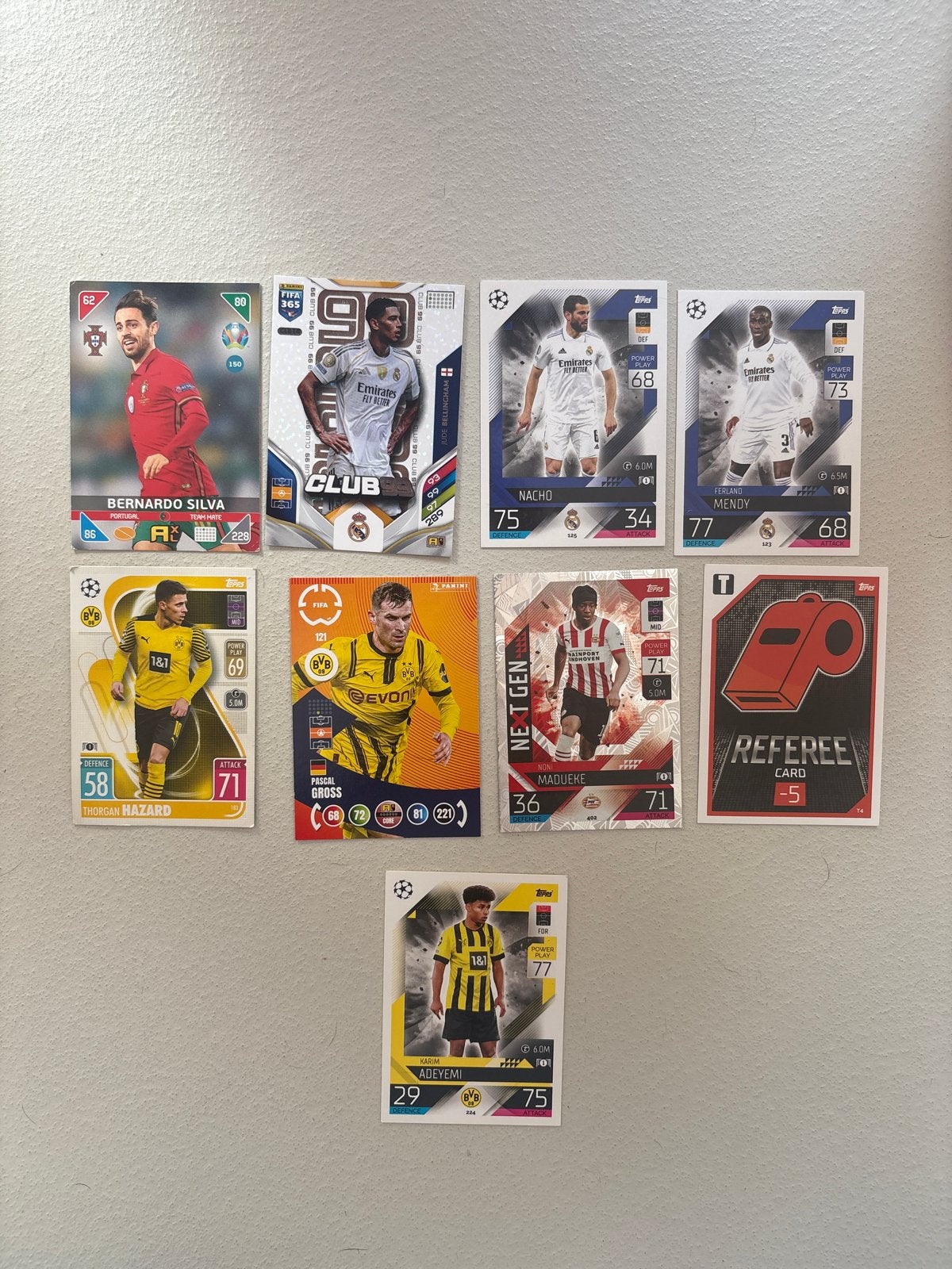Voetbal Spelerskaarten - Diverse Clubs en Spelers, Ophalen of Verzenden, Zo goed als nieuw, Buitenlandse clubs, Spelerskaart