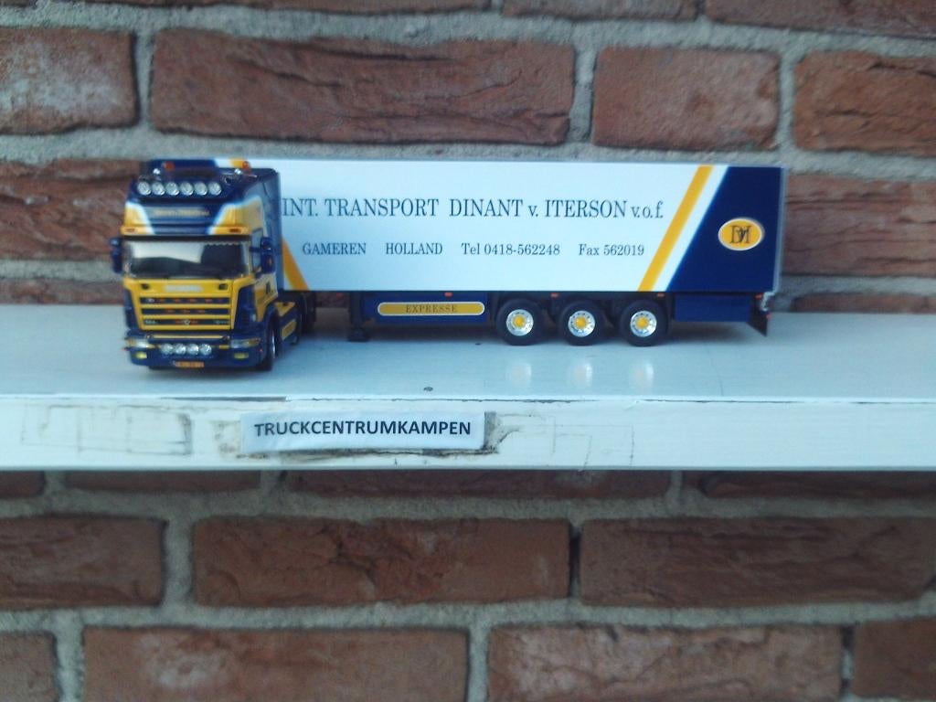 WSI  Scania  R4  Topline  van  Dinant  van  Iterson., Ophalen of Verzenden, Nieuw, Bus of Vrachtwagen, Wsi