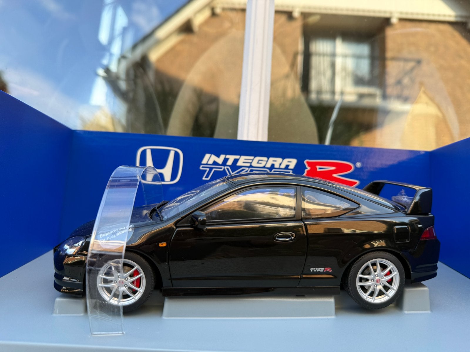 1:18 Honda Integra Type R Black RHD Autoart 73242, Auto, Autoart, Ophalen of Verzenden, Zo goed als nieuw