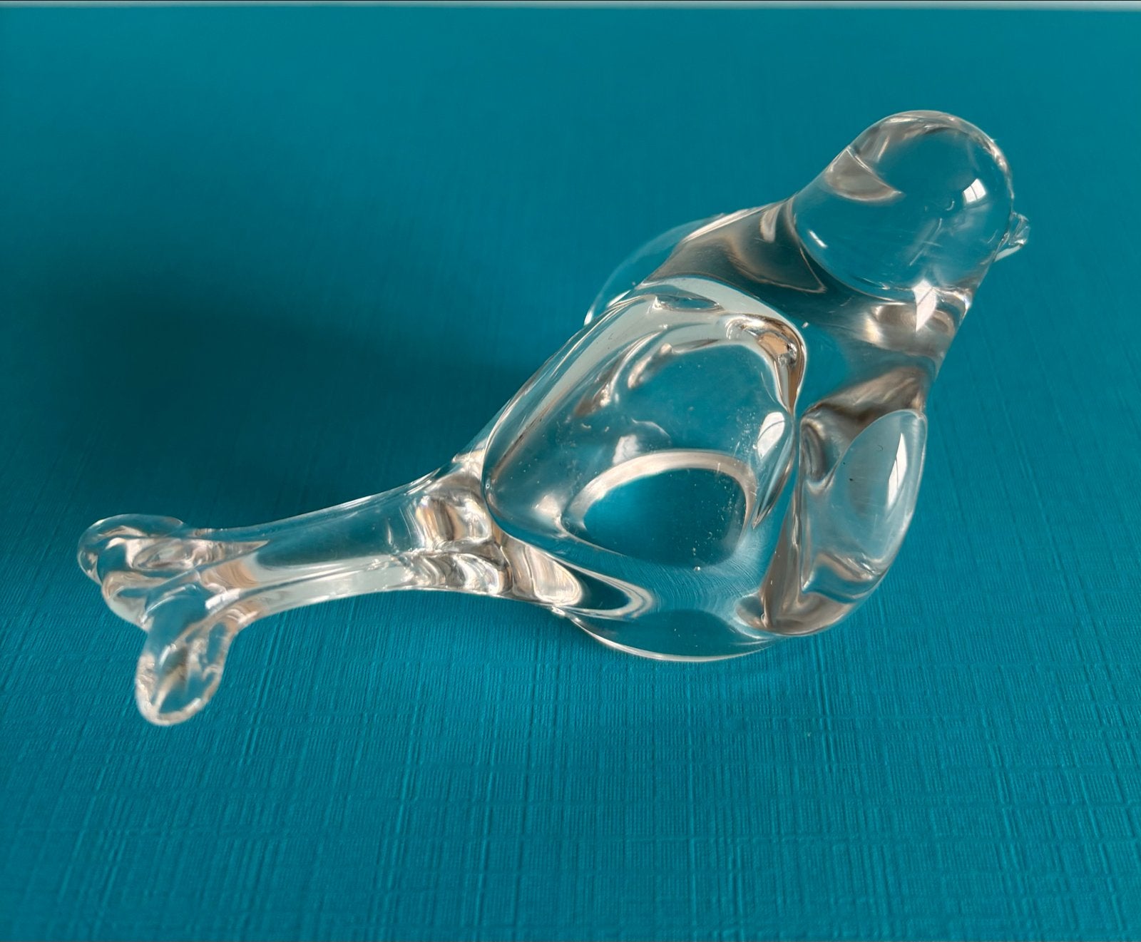 Glazen beeldje van vogel - Decoratieve vogel van glas, Ophalen of Verzenden