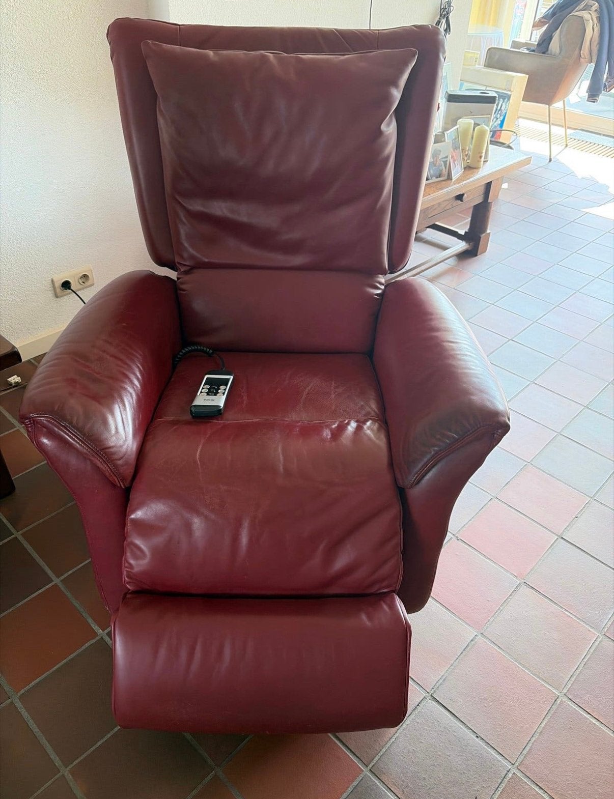 * Gratis * Elektrische relax feautuille, Ophalen, Gebruikt, 75 tot 100 cm, Minder dan 50 cm