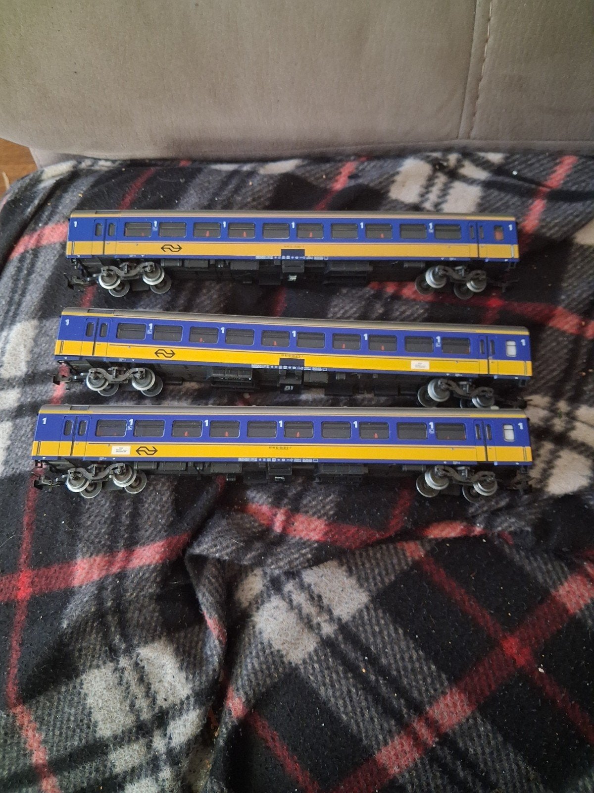 TE KOOP MARKLIN 3 NS RIJTUIGEN ALLES IN 1X GEEN LOSSE VERKOO, Wisselstroom, Wagon, Ophalen of Verzenden, Märklin