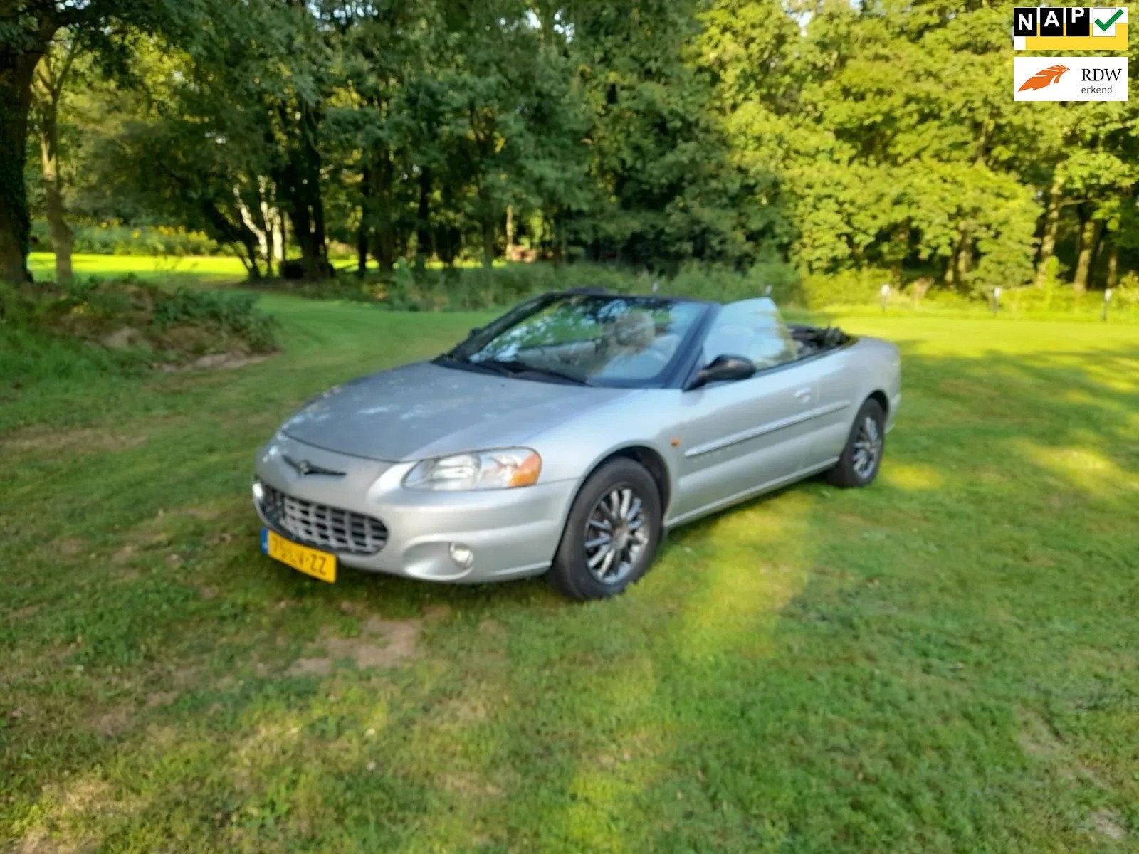 Chrysler SEBRING 2.7 V6 cabriolet, Auto's, Chrysler, Bedrijf, Te koop, Sebring, ABS, Airbags, Airconditioning, Alarm, Boordcomputer