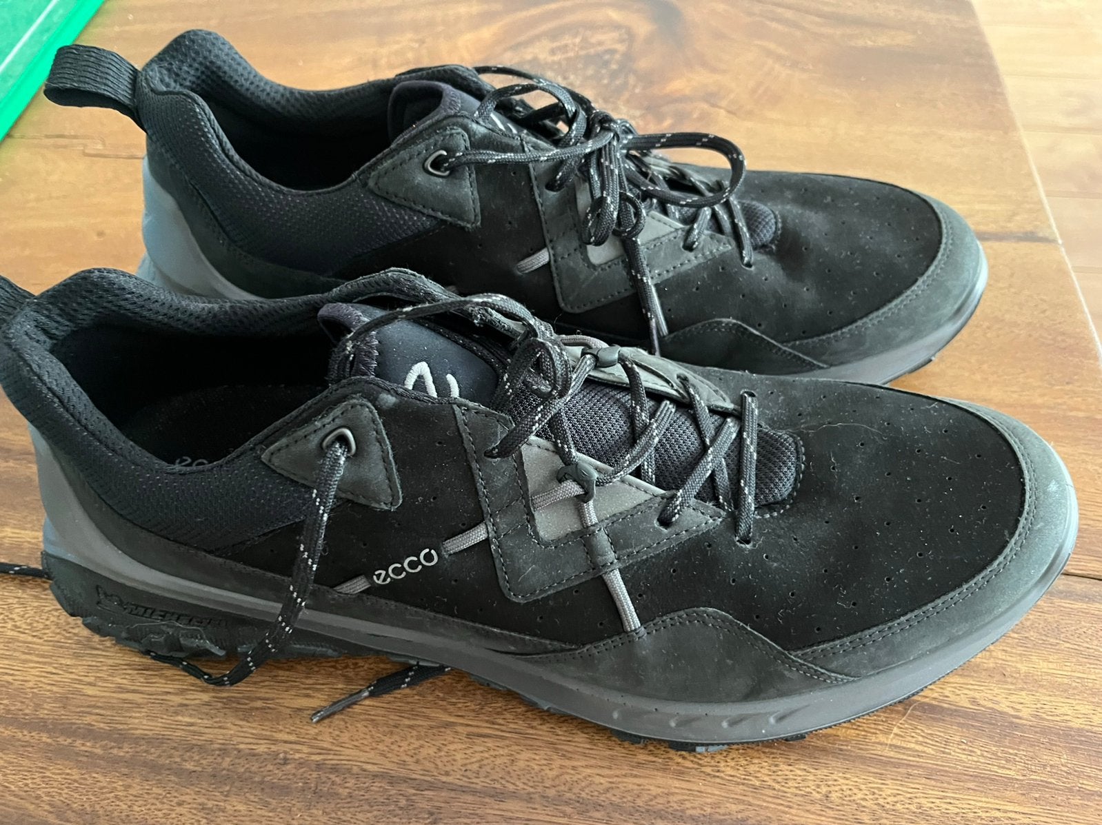 Ecco michelin ultr maat 46 zgan, Kleding | Heren, Schoenen, Verzenden, Zo goed als nieuw, Zwart