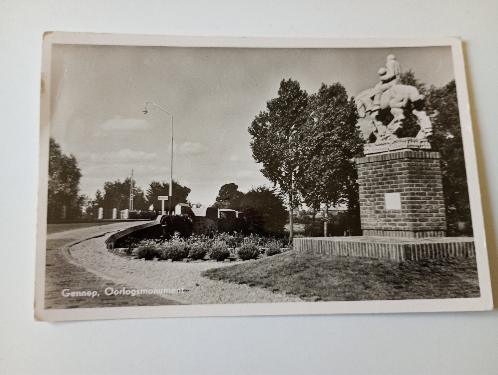 Gennep Oorlogsmonument 1954, Ophalen of Verzenden, 1940 tot 1960, Gelopen, Limburg