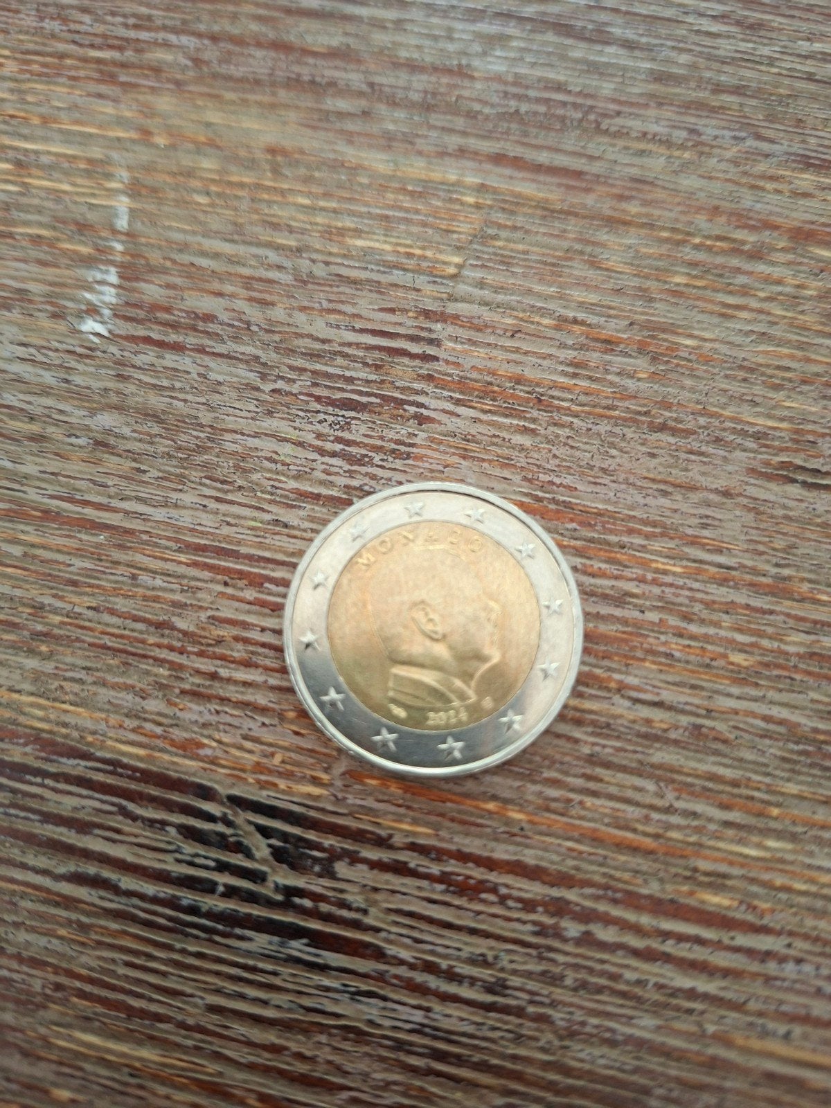 2 Euro munt Monaco 2024, Postzegels en Munten, Ophalen of Verzenden, Monaco, 2 euro, Losse munt