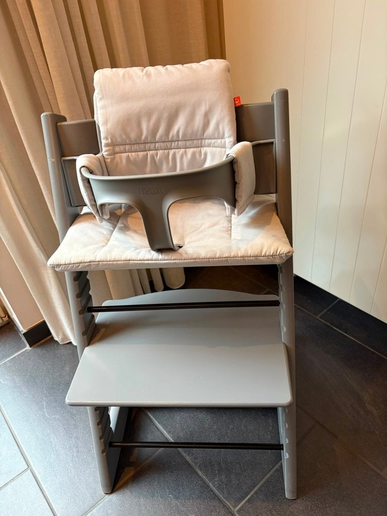 Stokke - Tripp Trapp stoel, Ophalen, Gebruikt, Meegroeistoel, Gordel(s)