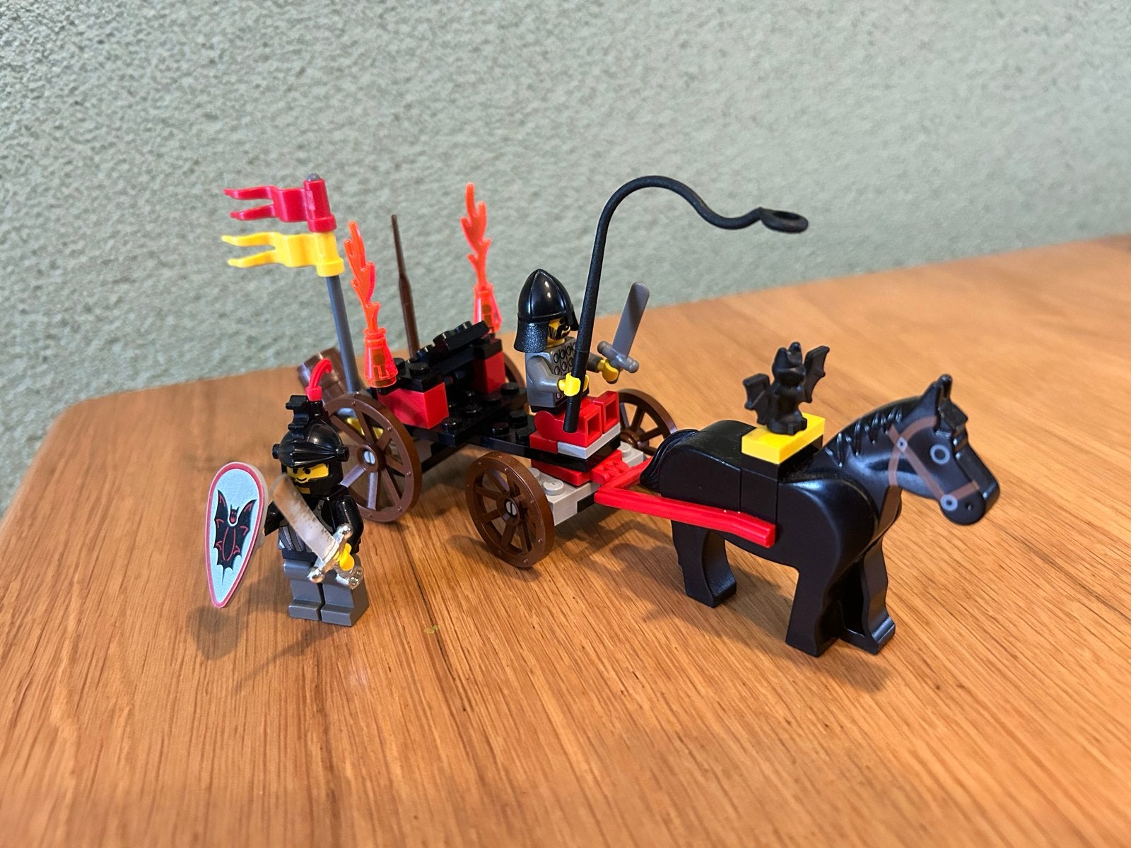 Lego 6027 Catapult met ridders Castle fright knights kingdom, Kinderen en Baby's, Speelgoed | Duplo en Lego, Gebruikt, Lego, Complete set