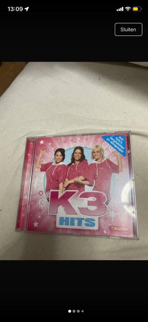 K3 hits cd, Cd's en Dvd's, Cd's | Kinderen en Jeugd, Ophalen of Verzenden, Gebruikt, Muziek, 6 tot 9 jaar