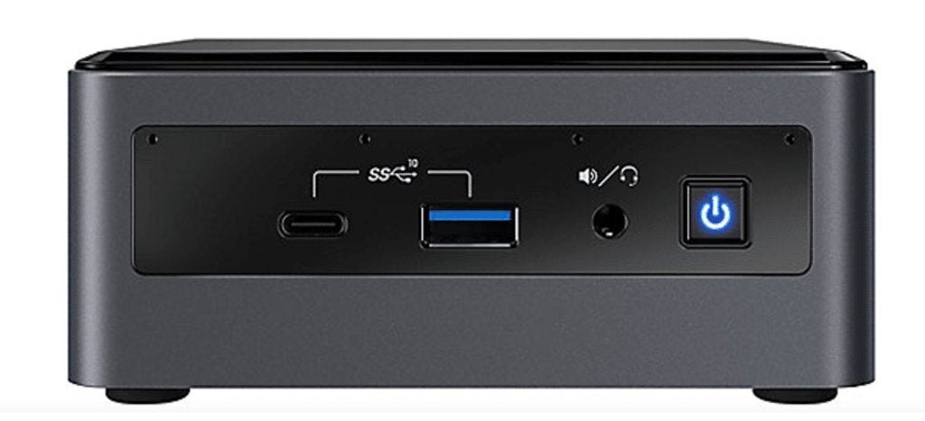Intel NUC10i7FNH Barebone SSD/HDD, Ophalen of Verzenden, Met videokaart, Gaming, HDD