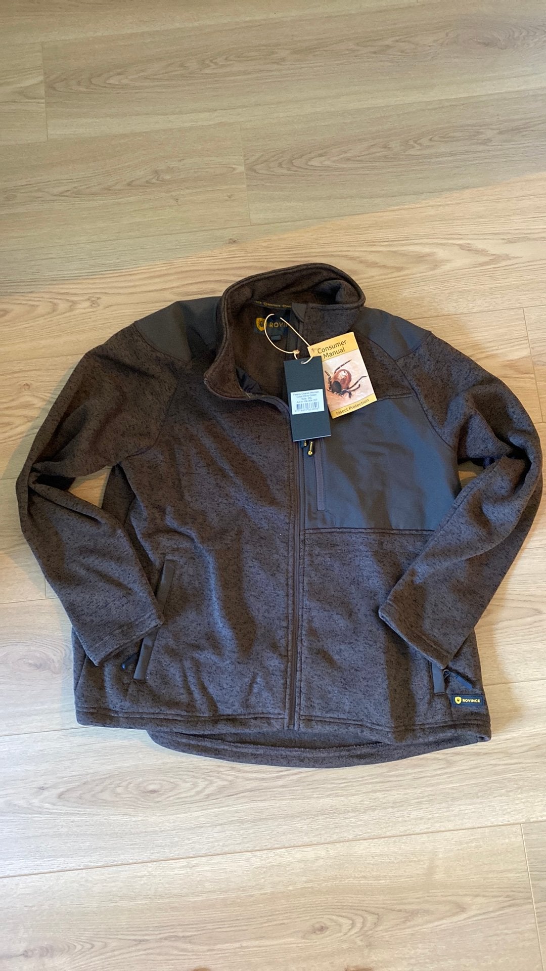 Rovince fleece vest 3xl, Ophalen, Nieuw, Maat 46/48 (XL) of groter, Bruin