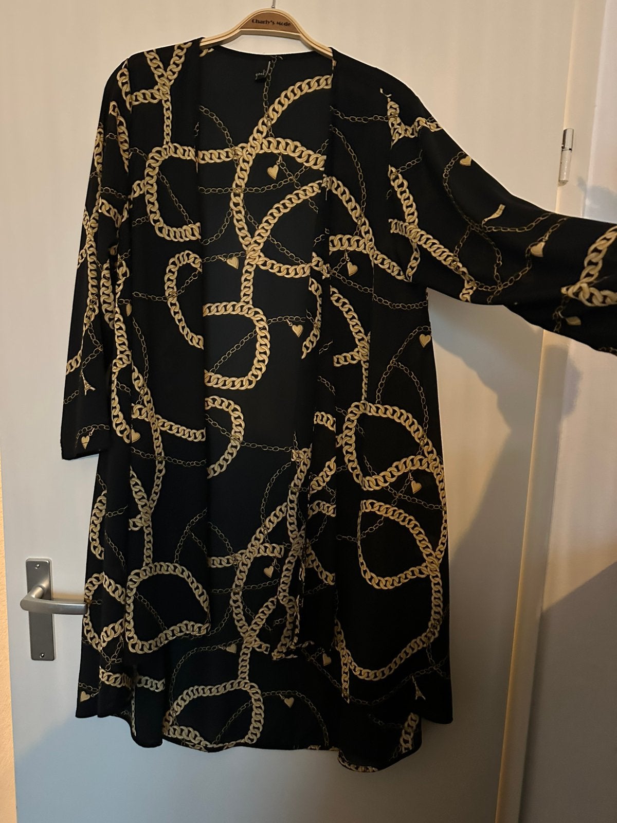 Prachtig zgan voile vest Yoek, Ophalen of Verzenden, Zo goed als nieuw, Zwart, Trui of Vest