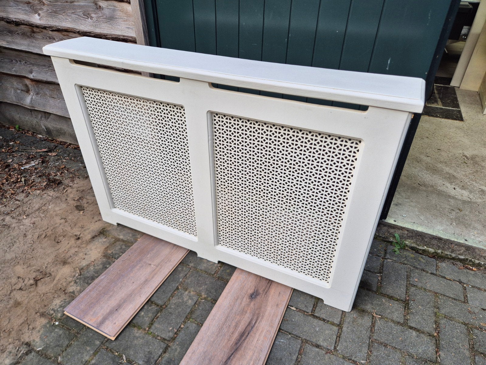 Mooie radiatorombouw 84x127x19cm - Nette staat, Ophalen, Zo goed als nieuw, Hout