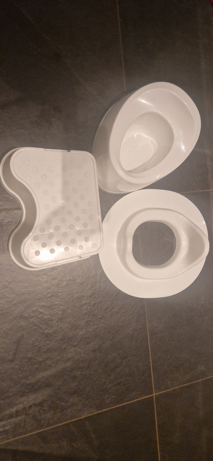 Potje en wc-bril verkleiner, Kinderen en Baby's, Overige merken, Gebruikt, Overige typen, Ophalen of Verzenden