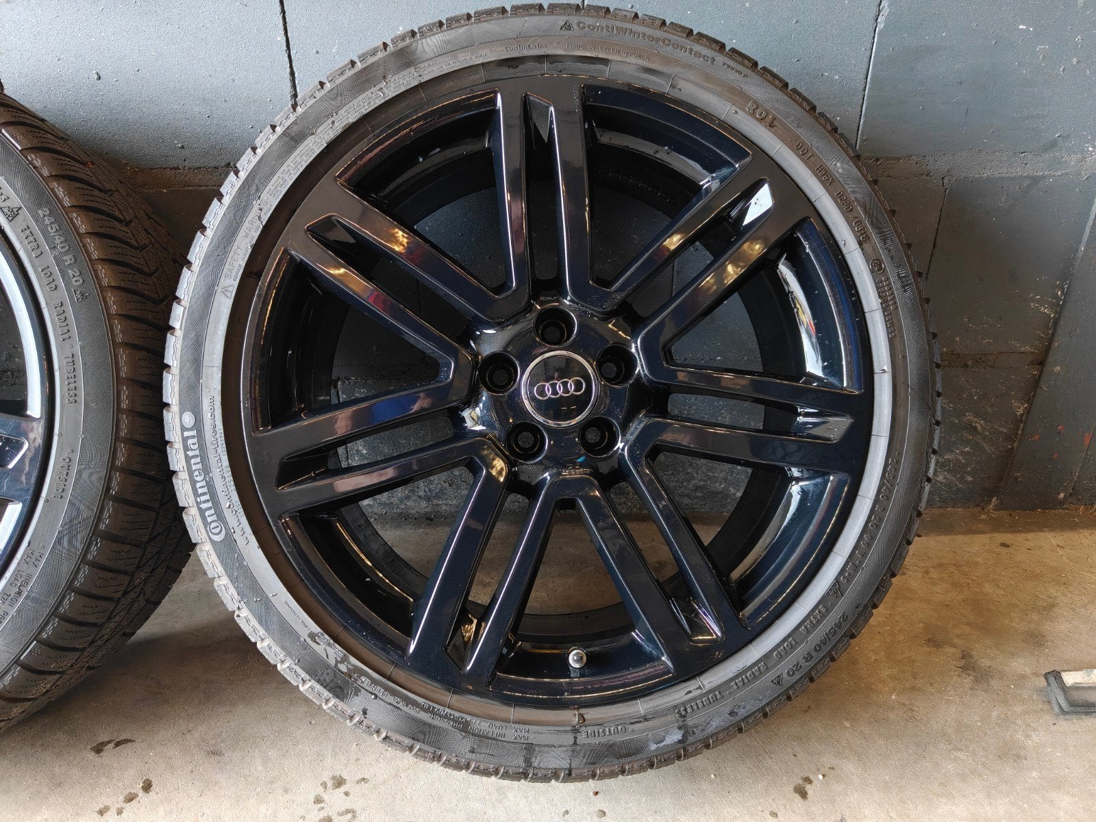 20" Originele Audi RS6 C7 Winterset Continental TPMS, Audi, Banden en Velgen, 3833BP, Personenwagen