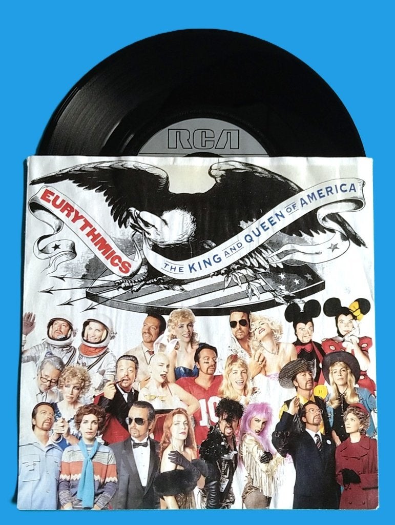 Eurythmics - The king and queen of america, Verzenden, Zo goed als nieuw, 7 inch, Pop
