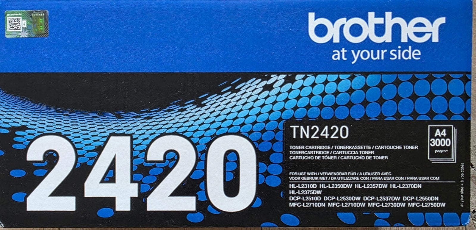 Origineel Brother TN2420 Toner Cartridge - Nieuw, Ophalen of Verzenden, Nieuw, Toner, Brother