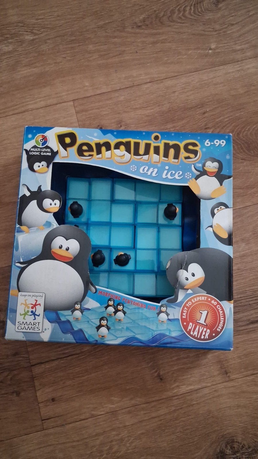 SmartGames Penguins on Ice - Puzzelspel, Ophalen of Verzenden, Zo goed als nieuw, Overige typen