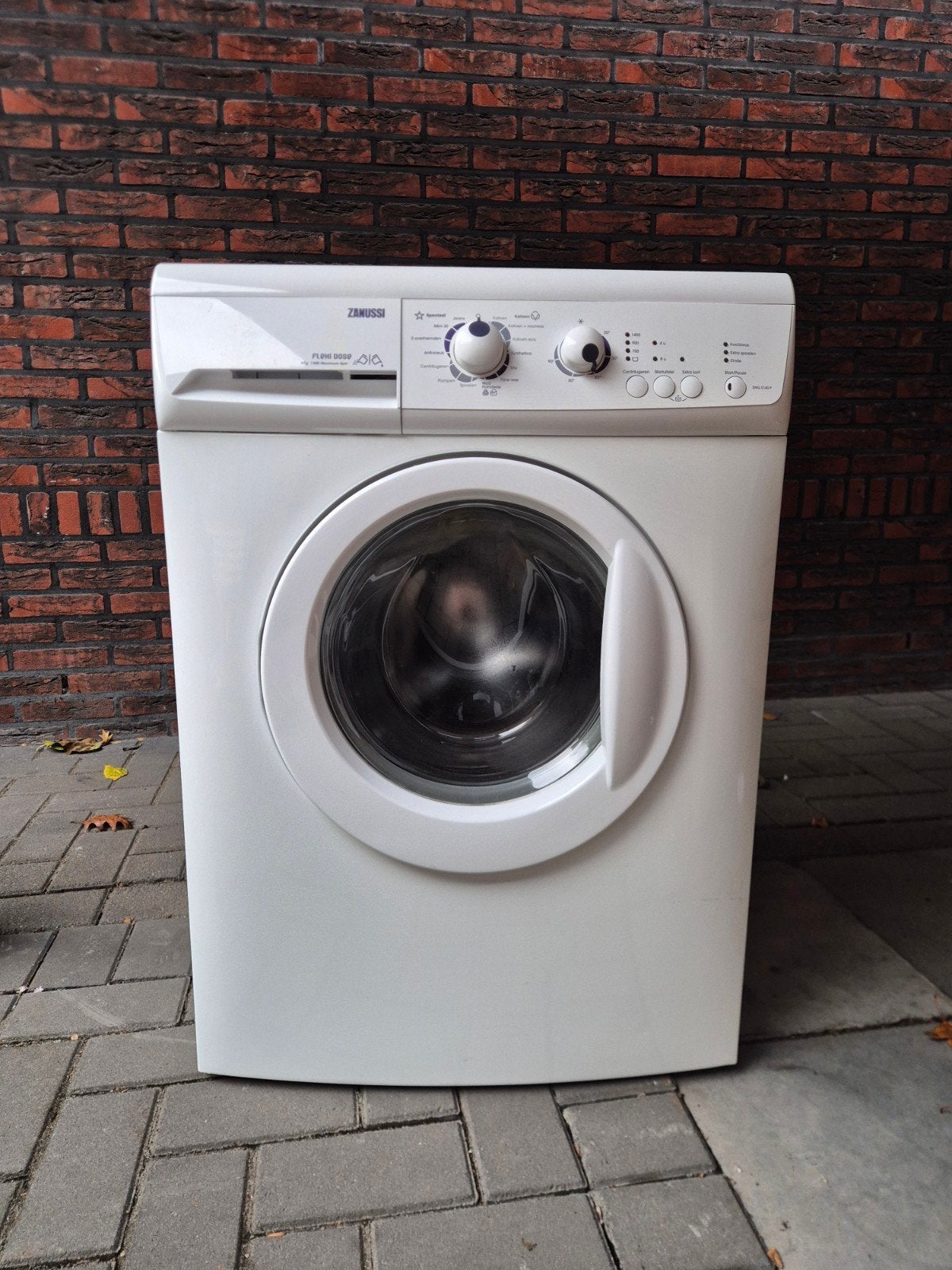 zanussi wasmachine 6kg, Witgoed en Apparatuur, Gebruikt, Ophalen of Verzenden, Voorlader, Kort programma