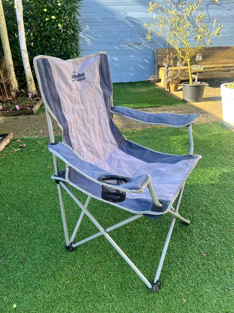 Opvouwbare camping stoel, Ophalen of Verzenden, Gebruikt, Campingstoel