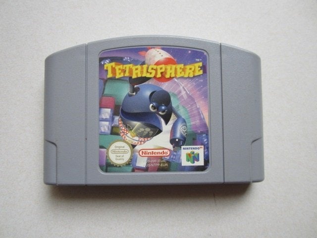 Tetrisphere N64 Nintendo 64, Puzzel en Educatief, 1 speler, Ophalen of Verzenden, Zo goed als nieuw