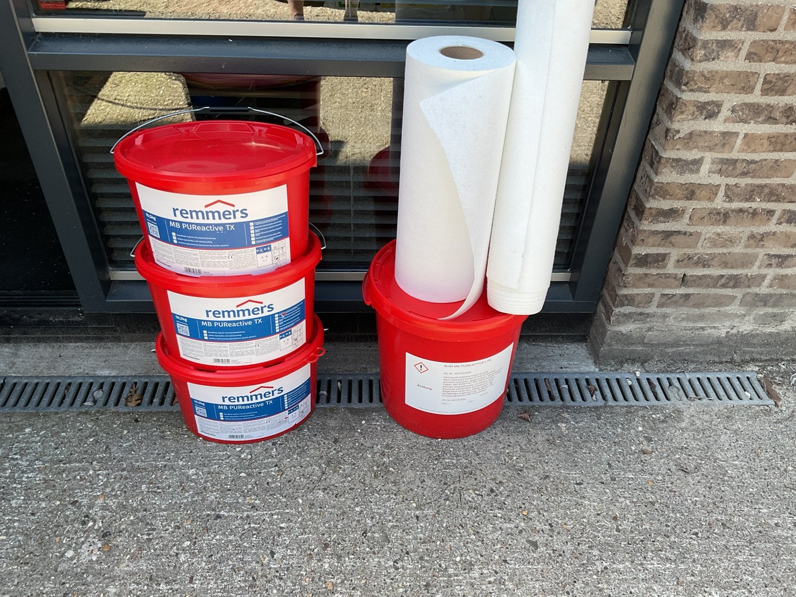 Remmers Pureactive TX vloeibare dakbedekking 55 kg, Doe-het-zelf en Verbouw, Dakpannen en Dakbedekking, Ophalen, Kunststof, Overige typen