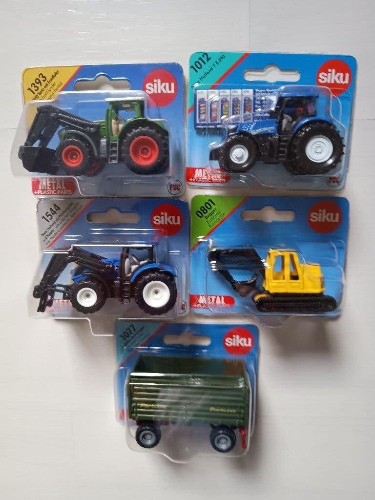 5 x Siku schaal 1 : 87, New Holland, Fendt, nieuw, Overige merken, Nieuw, Ophalen of Verzenden, Groter dan 1:32