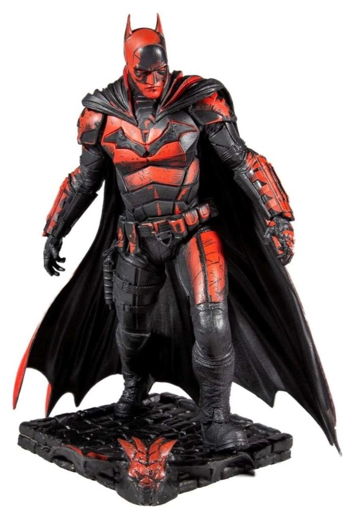 The Batman (2022) Megafiguur Rood/Zwart statue/ beeld, Ophalen of Verzenden, Nieuw, Fantasy