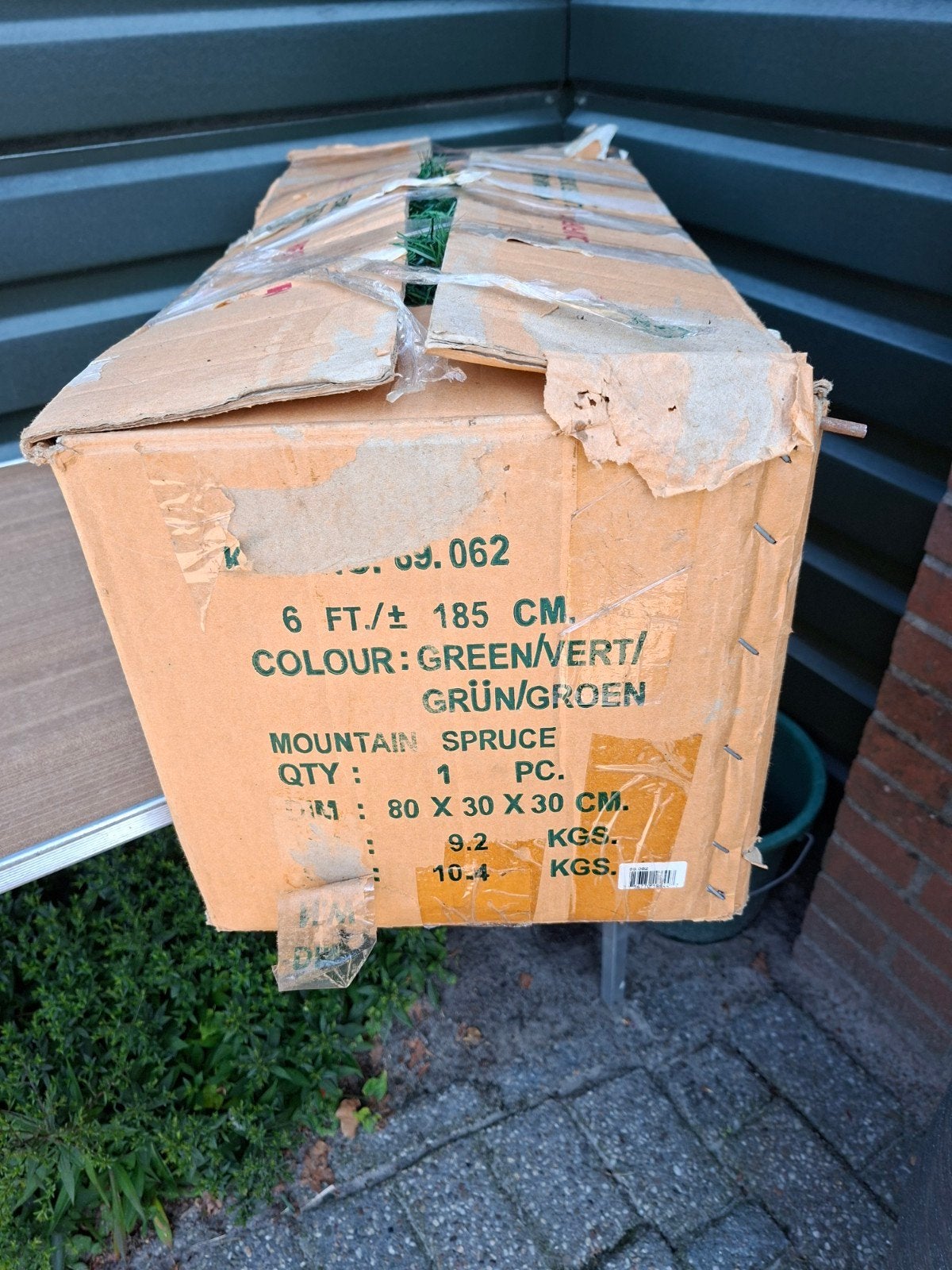 Kunstkersboom Hoogte 185 cm, Diversen, Ophalen