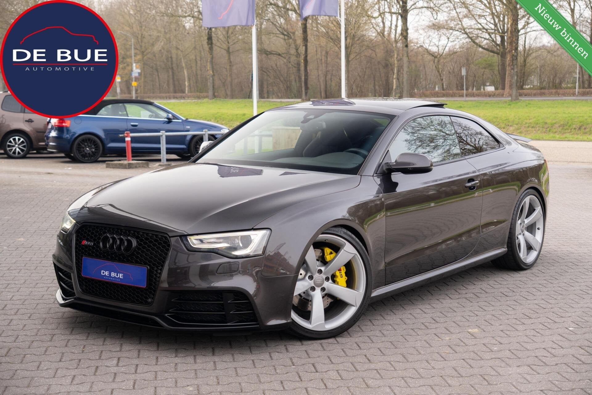 Audi RS 5 4.2 V8 FSI RS5 Quattro|B&O|Audi Exclusive|DAB|Pano, Auto's, Automaat, Gebruikt, 4 stoelen, RS5