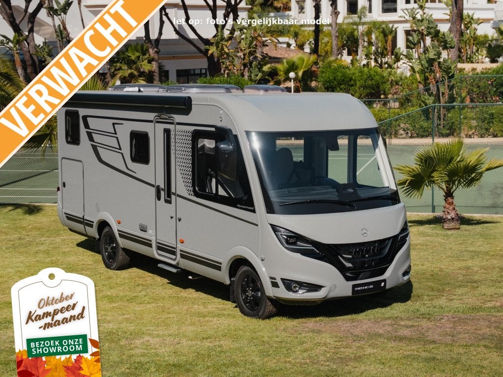 Hymer BMC-I 580 NIEUW 2027 Tarmac Grey VERWACHT, Caravans en Kamperen, Oven, Ringverwarming, 6 tot 7 meter, Bedrijf