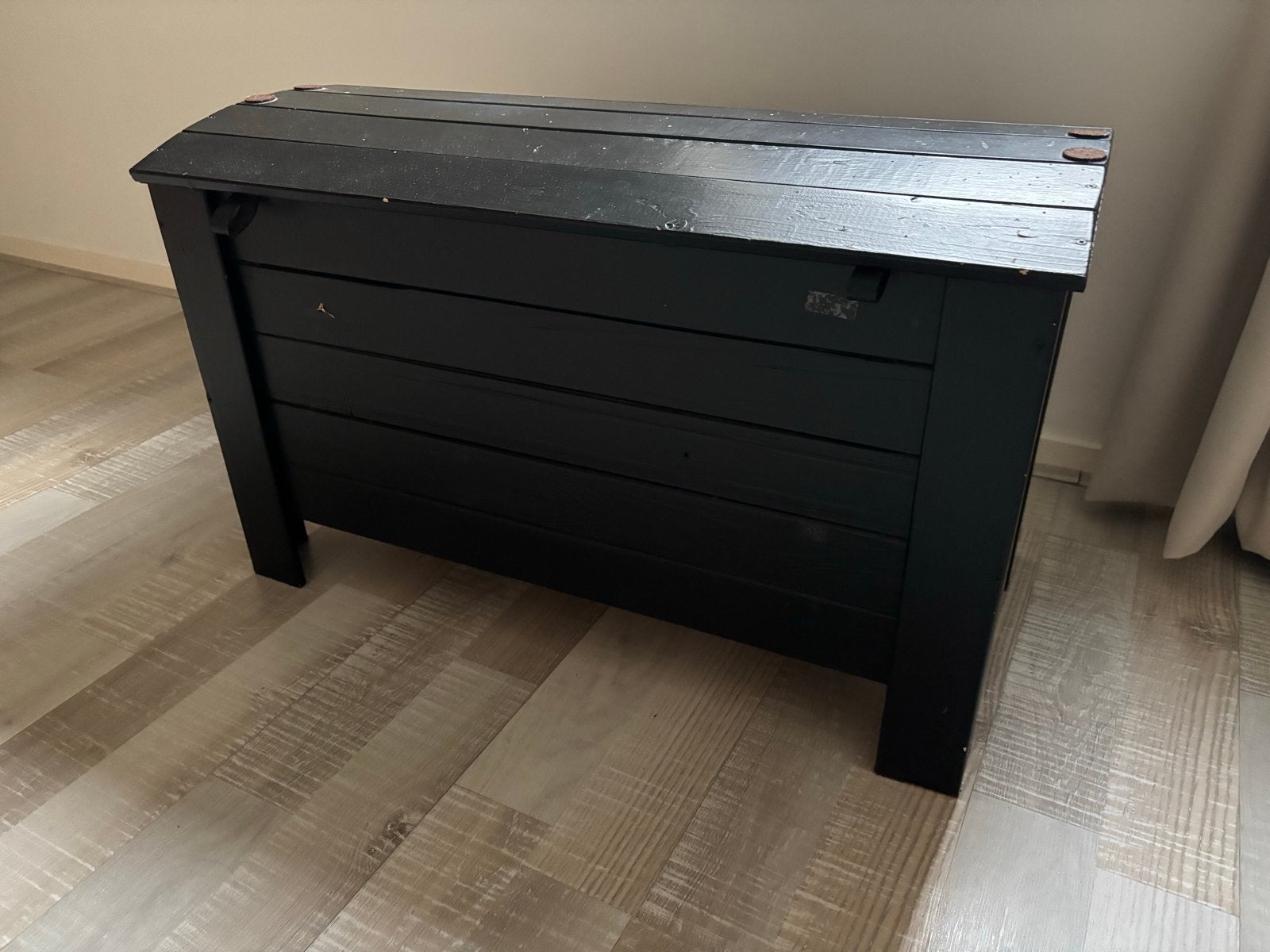Houten kist - Kledingkist / Speelgoedkist (77x40x50) GRATIS, Ophalen, 50 – 75, Gebruikt, Minder dan 50 cm