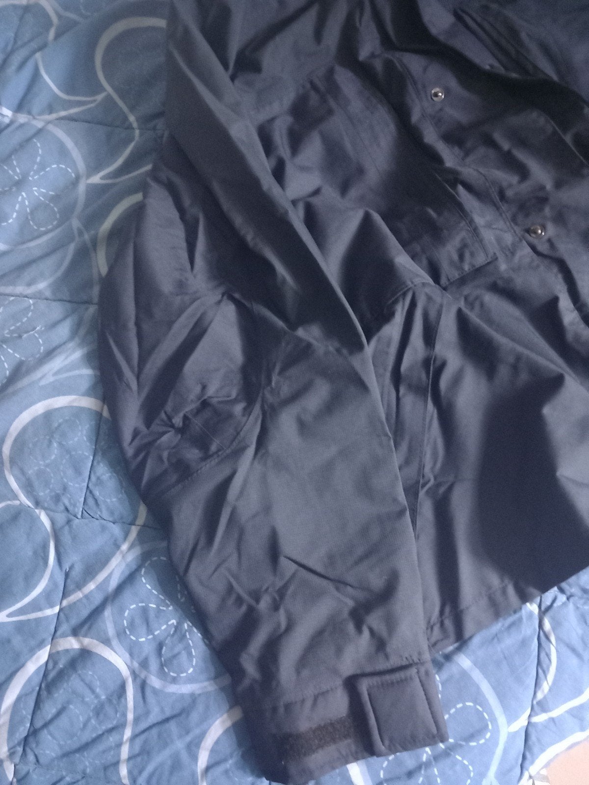 KLM Regenjas Maat XL Blauw - Goede Conditie, Blauw, Maat 56/58 (XL), Ophalen of Verzenden, Gedragen