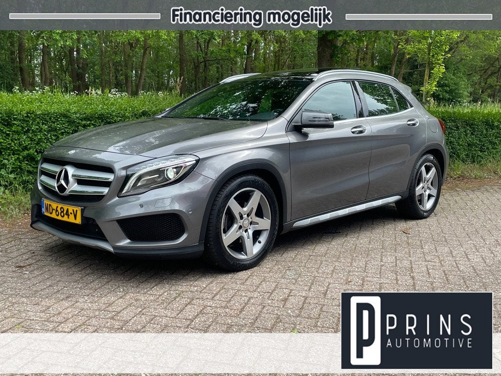 Mercedes-Benz GLA-klasse 180|Ambition|Pano|AMG-Line|Navi|Bi-, Auto's, Gebruikt, Euro 6, 4 cilinders, 715 kg