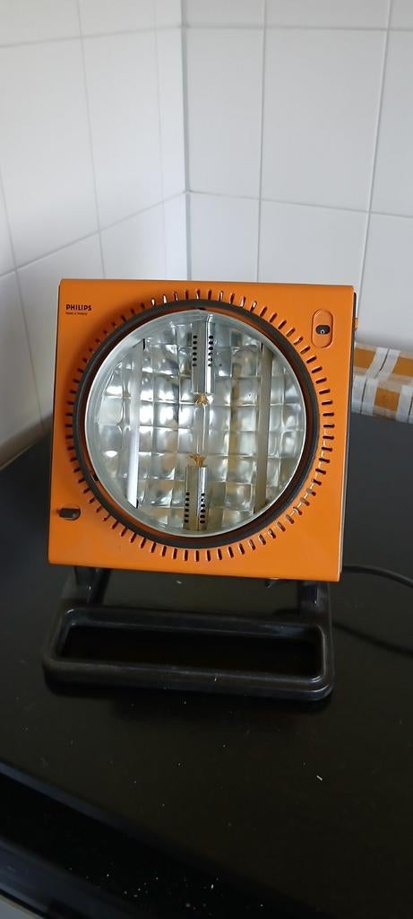 Philips hp 3114 vintage IR /UV lamp, Ophalen of Verzenden, Gebruikt, Gezichtsbruiner, Minder dan 10 lampen
