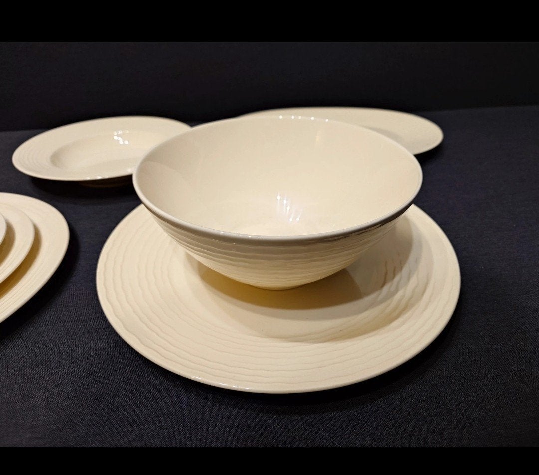 Crèmekleurig servies, Ophalen, Gebruikt, Keramiek, Modern