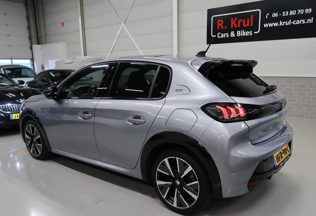 Peugeot 208 1.2 PureTech GT BTW Automaat 131pk App connect D, Stof, Gebruikt, Euro 6, 1199 cc