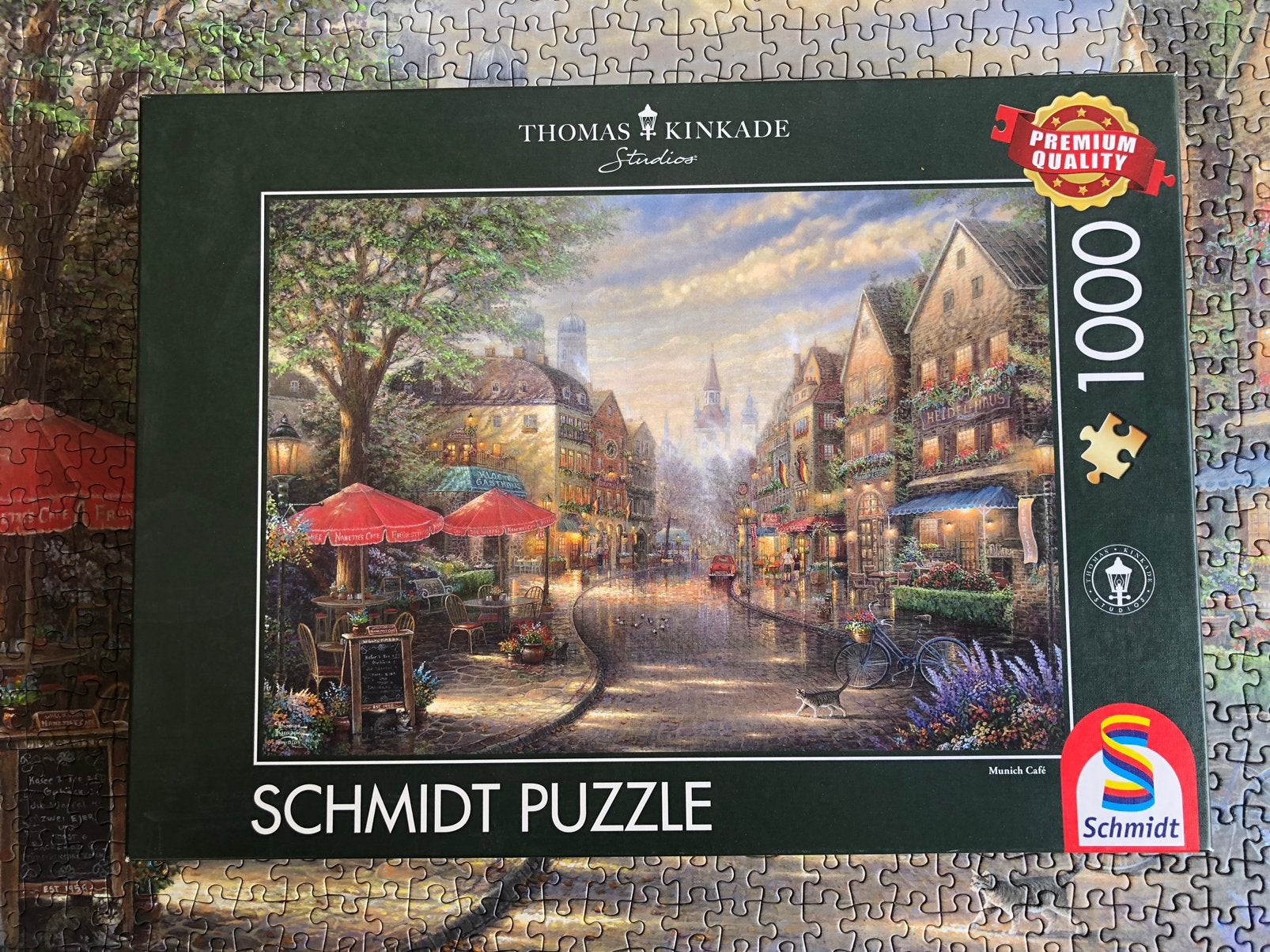 Schmidt puzzel., Ophalen of Verzenden, 500 t/m 1500 stukjes, Zo goed als nieuw, Legpuzzel
