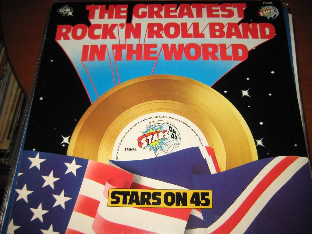 LP, Stars on 45: The greatest Rock ´n Roll Band in the World, Cd's en Dvd's, Vinyl | Pop, Ophalen of Verzenden, Zo goed als nieuw